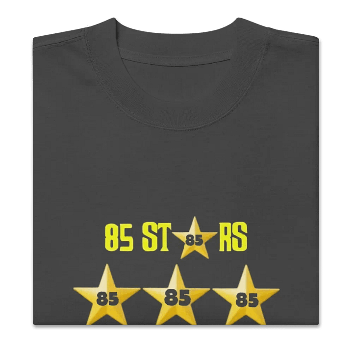 85 STARS Oversized Faded T-Shirt product image (2)