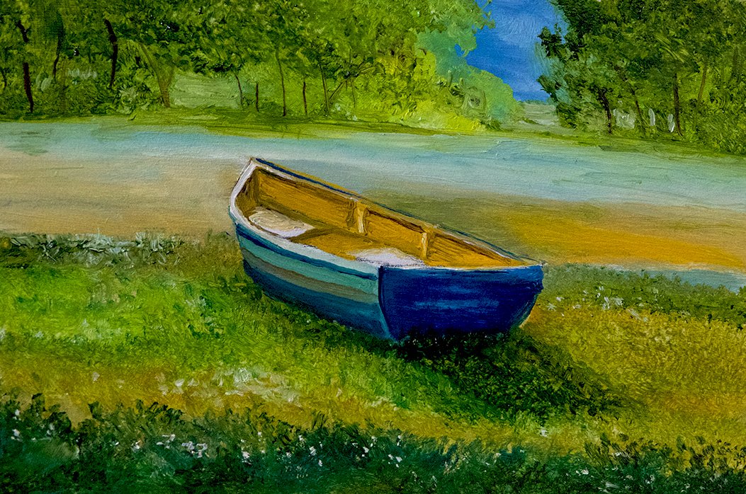 Bote en la orilla del Lago. product image (1)