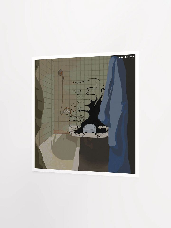 Bathroom Sink Horror Print product image (5)