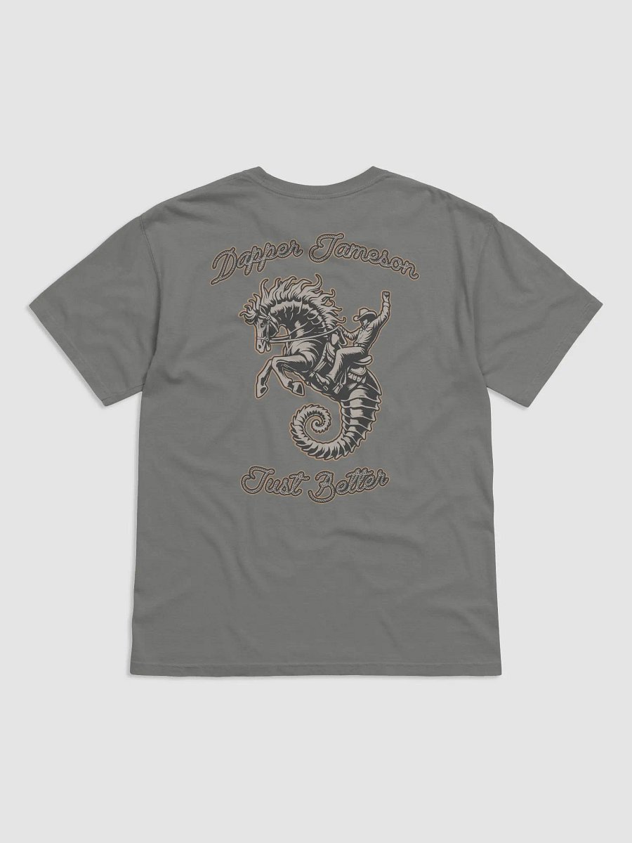 CUHBOY & SEAHORSE T SHIRT ( GREY ) product image (2)