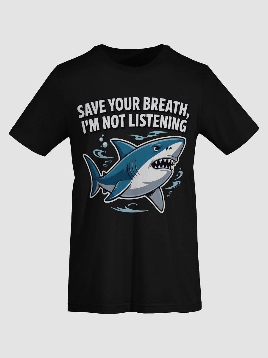 Rebellious Shark Graphic Tee product image (68)