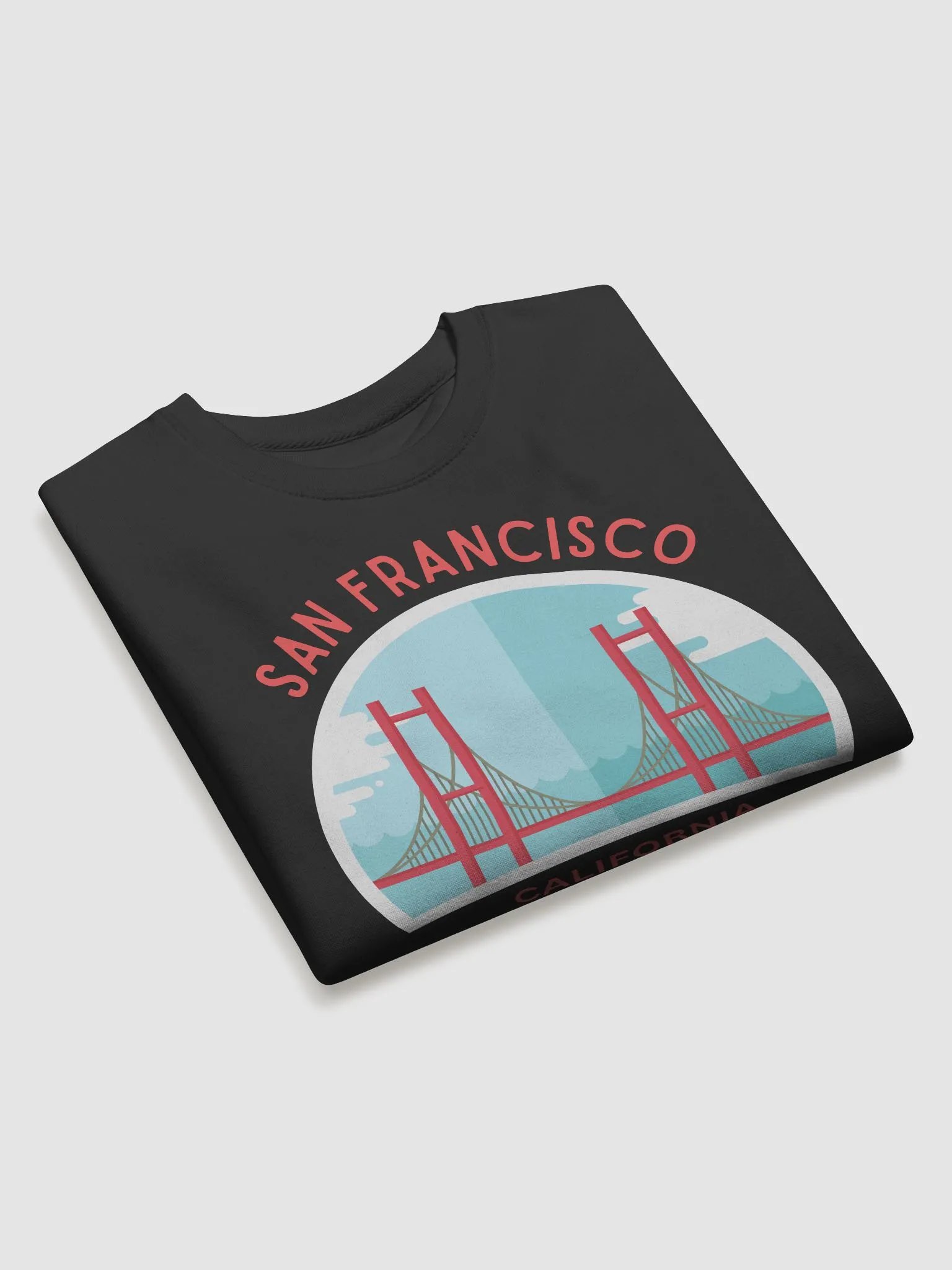 San Francisco, Golden Gate Bridge Premium Sweatshirt by Cotton Heritage product image (15)