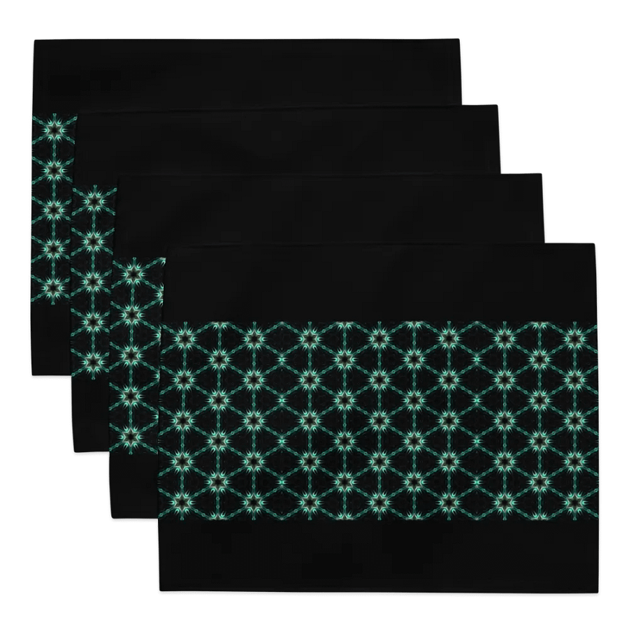 Midnight Oasis Hexagon Placemat Set (4) product image (2)