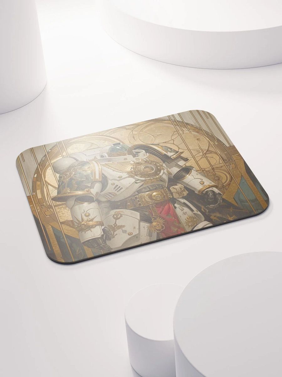 Deco-Dystopian Sentinel Mouse Pad product image (4)