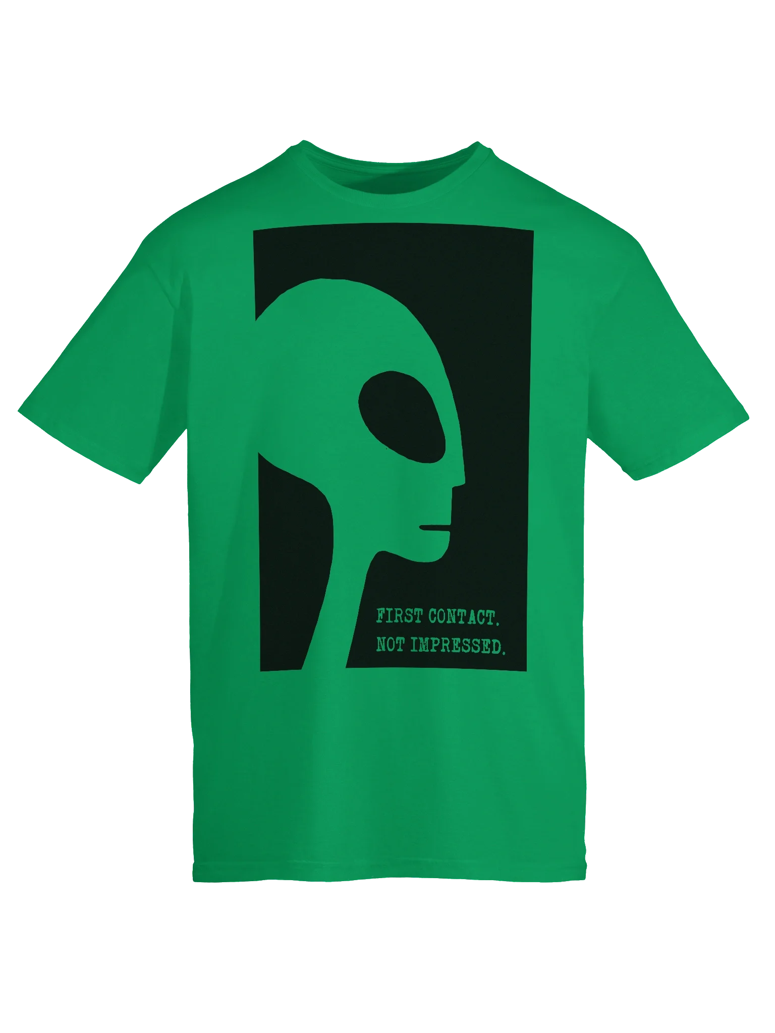 First Contact. Not Impressed. Alien Tee product image (75)