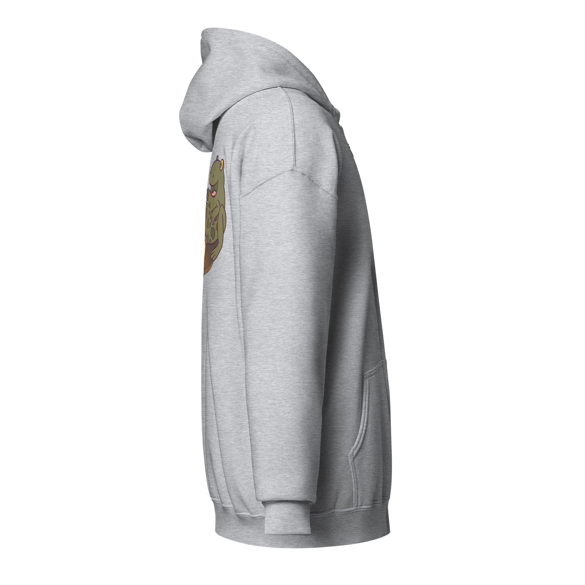 zipped hoodie : froggy roastimus product image (4)