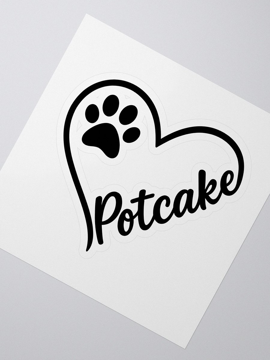 Potcake Love Sticker product image (2)