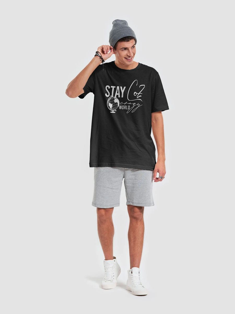 Stay CoZ Crazy World White Font product image (6)