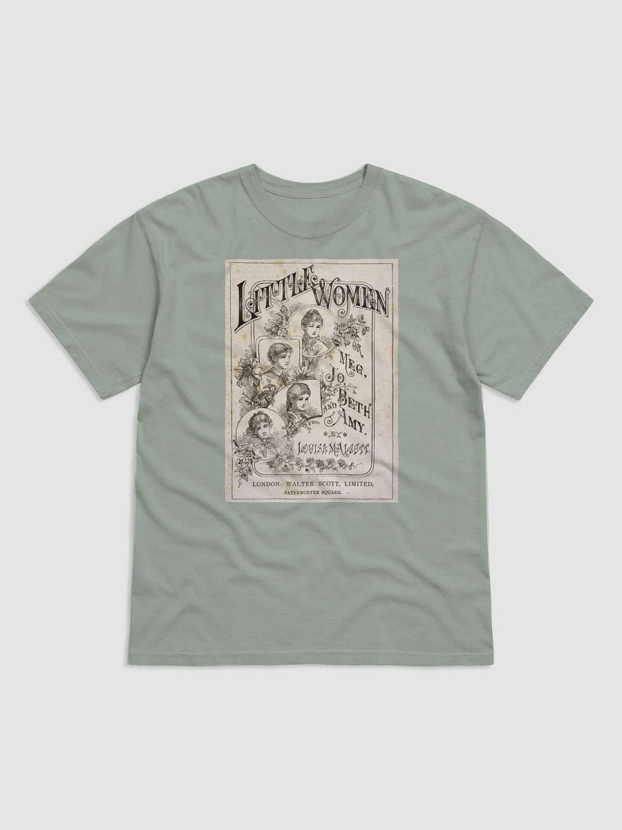 Little Women Comfort Colors T-Shirt, Louisa May Alcott Historical Romance, Bookish Literary Fan Art Tee Gift for Her Bookclub Crewneck Shirt product image (4)