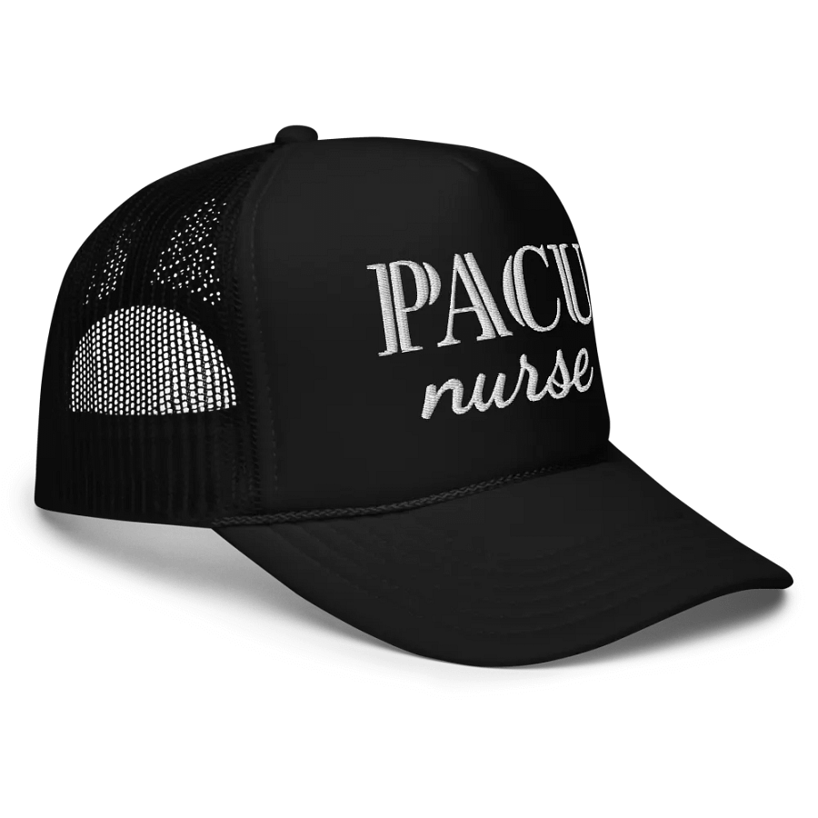 Pacu Nurse - Embroidered Trucker Cap Hat product image (3)