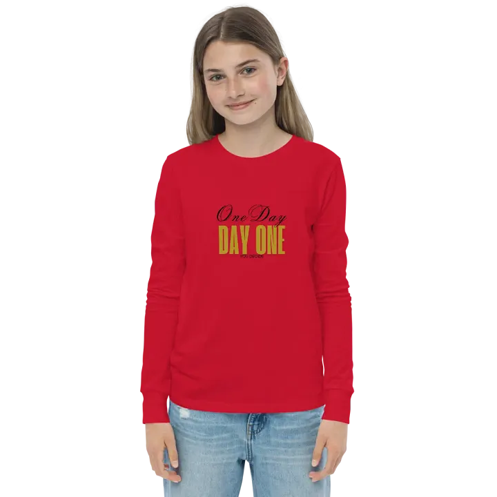 Motivational Youth Long Sleeve Tee product image (1)