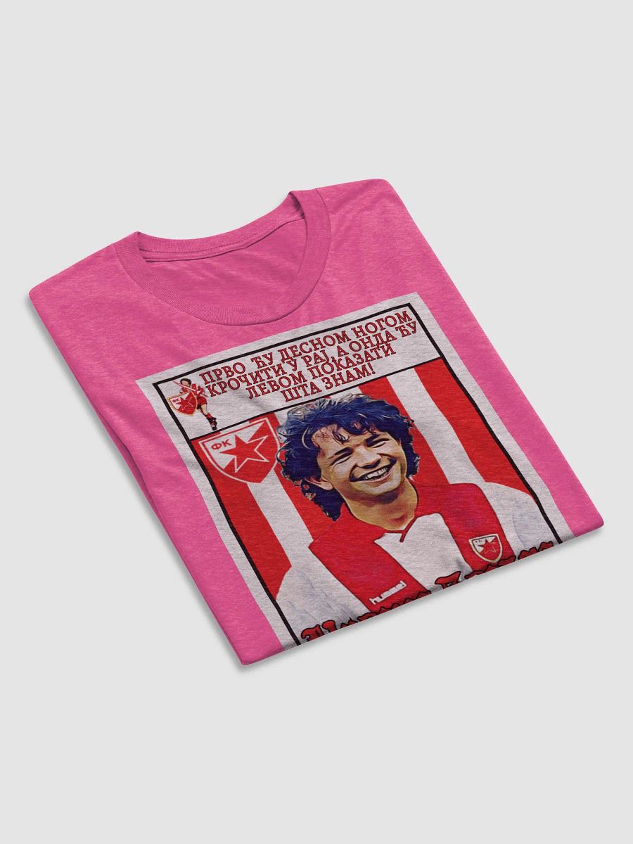 Siniša Mihajlović (FK Crvena Zvezda) #6 Bella+Canvas Triblend Short Sleeve T-Shirt product image (5)