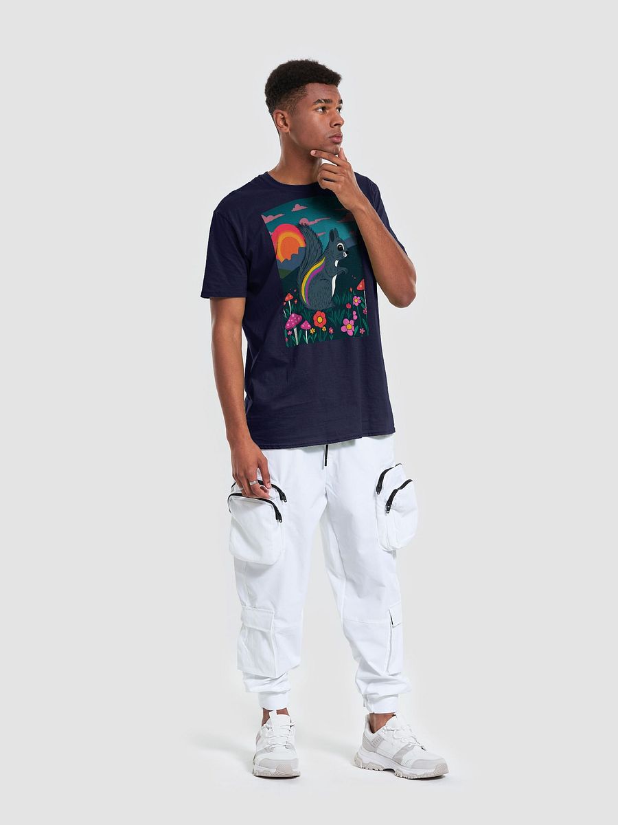 Sunset Squirrel Unisex Tee product image (5)