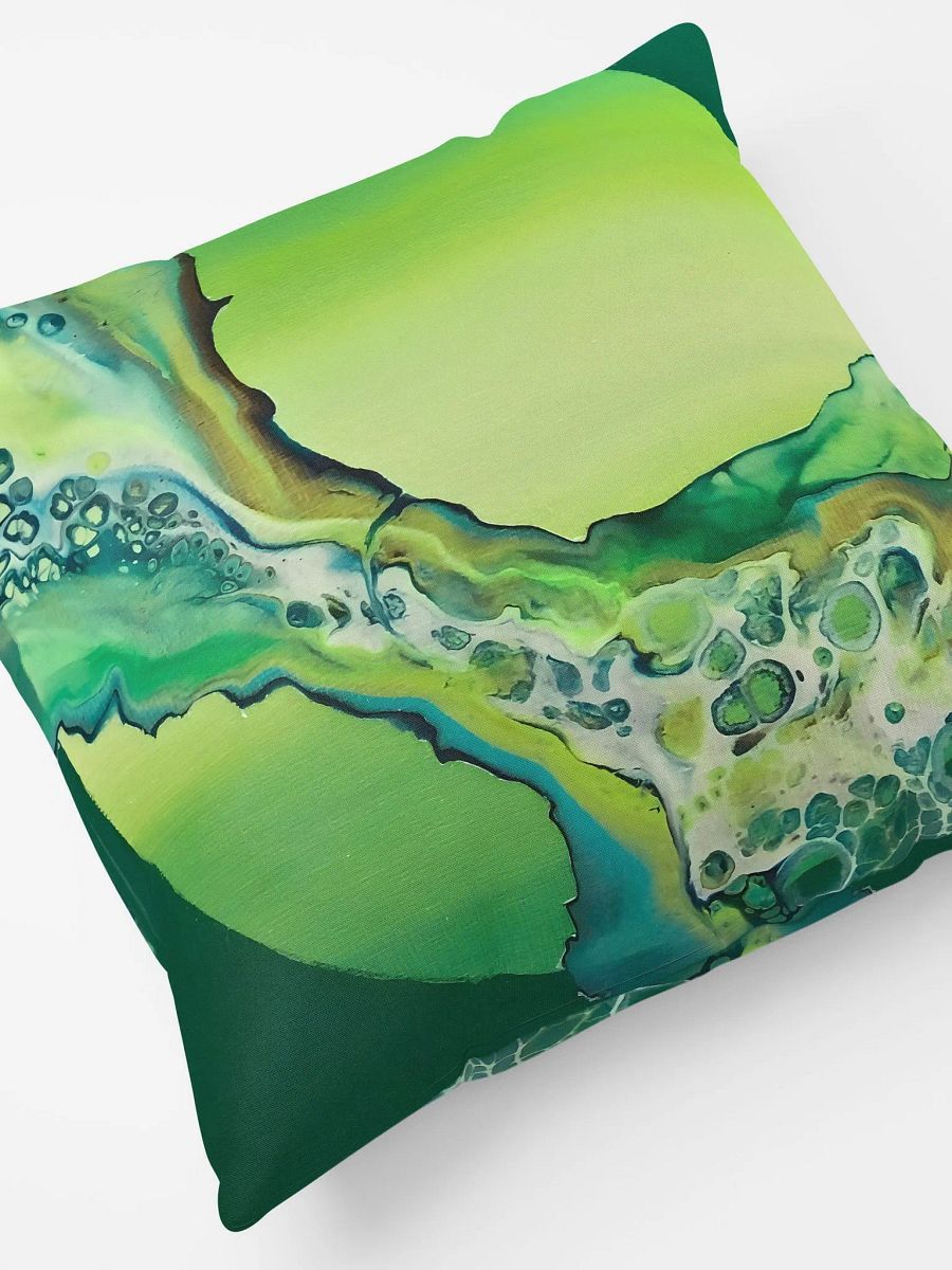Emerald Enchantment Dutch Pour Cushion product image (4)