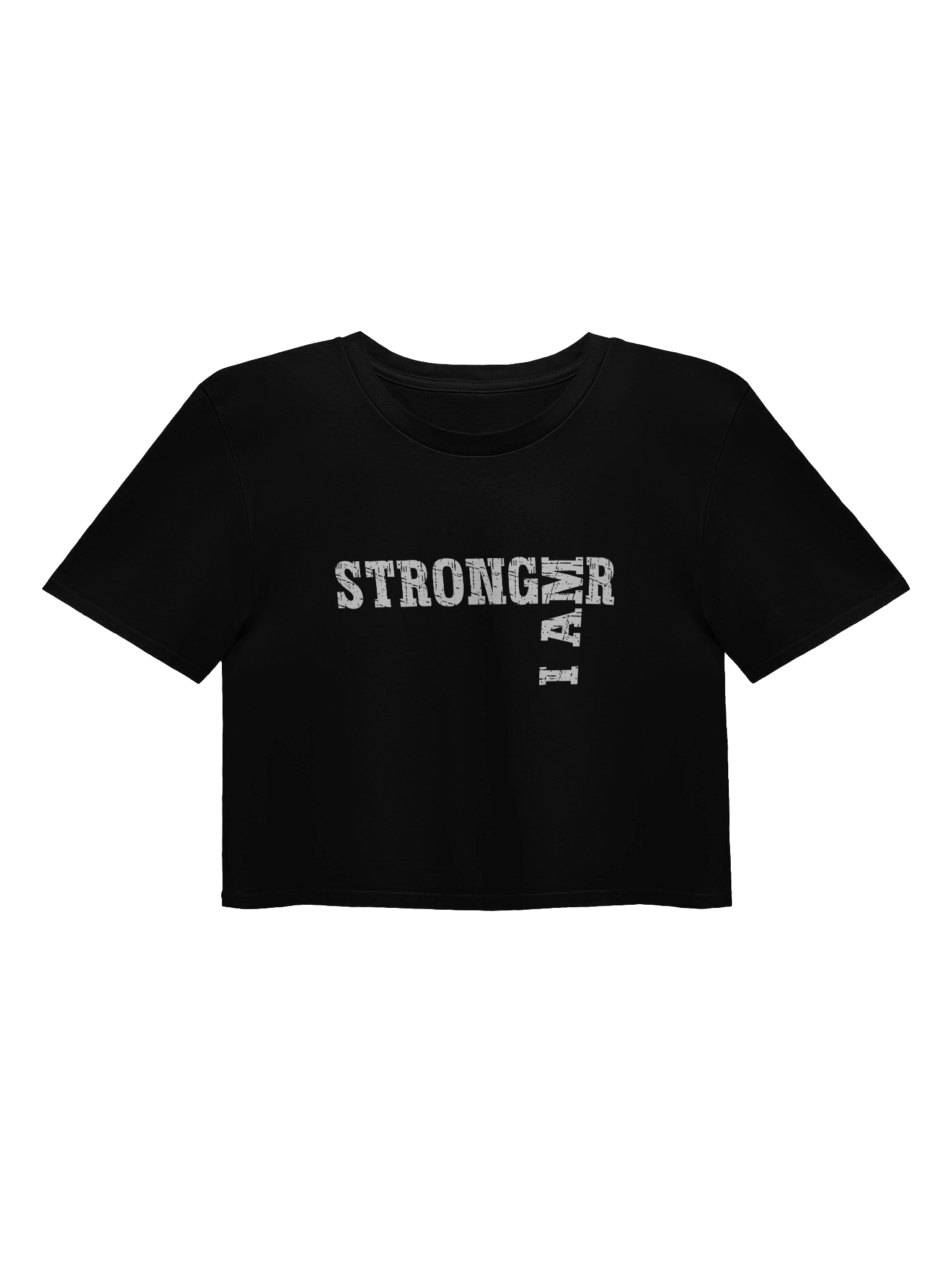 Crop Top Tee | STRONGER I AM product image (1)