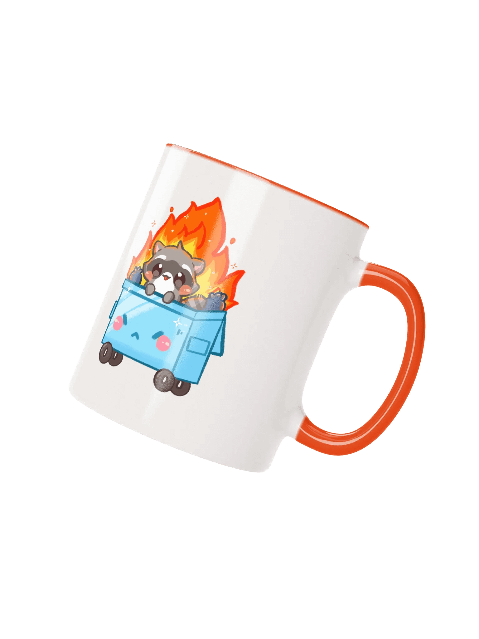 RACOON DUMPSTER FIRE MUG product image (3)
