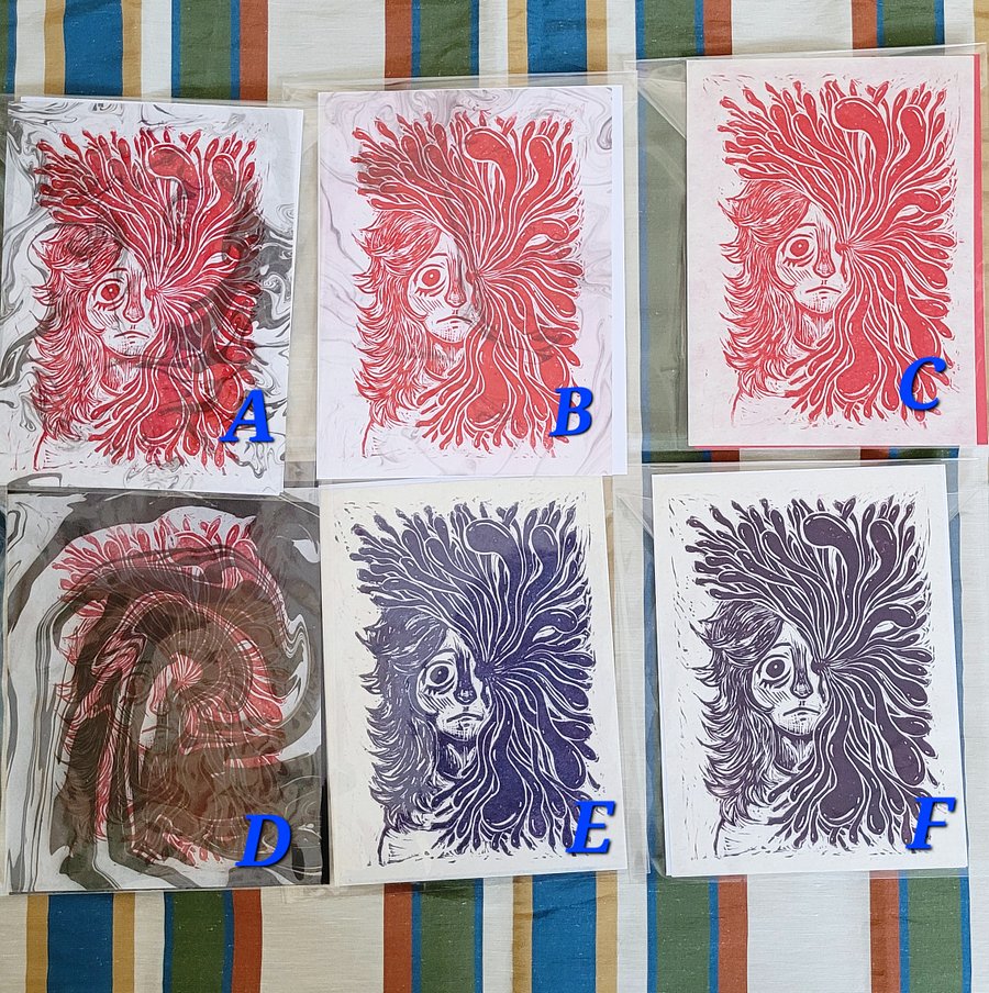 Brainworms Block Print product image (3)