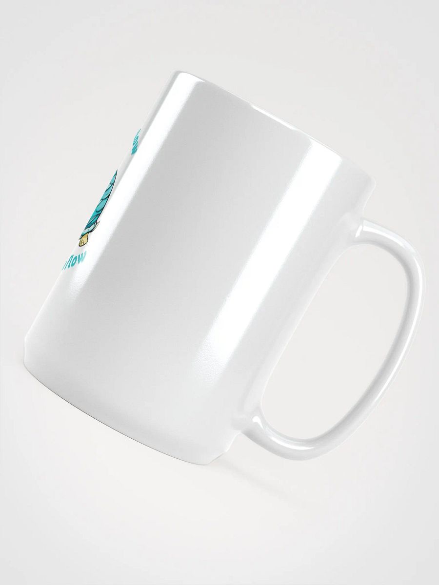 Flowing Turtle White Glossy Mug product image (4)