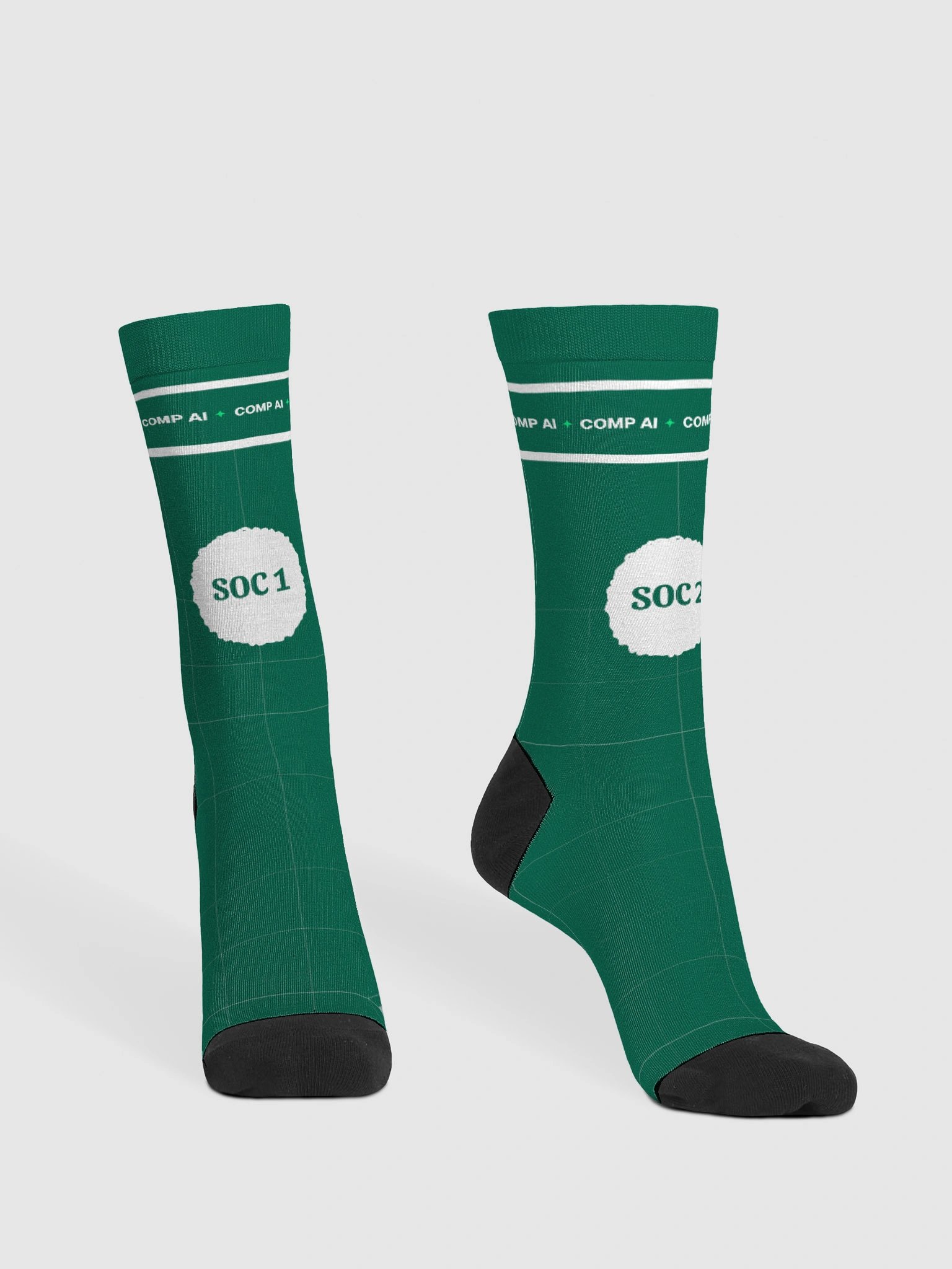 Grid SOC-1 & SOC-2 Crew Socks product image (2)