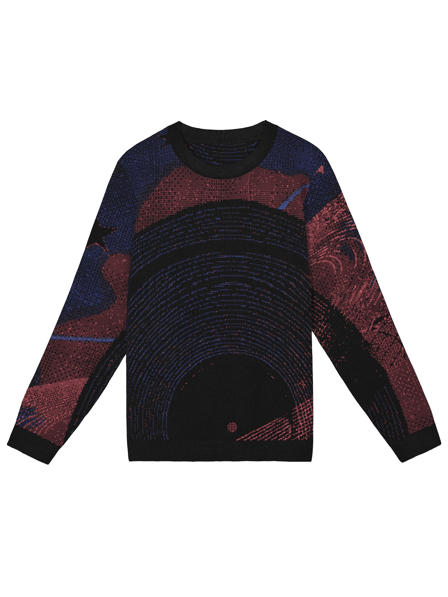 Cosmic Sounds - Space Music Knitted Crewneck Sweater product image (2)