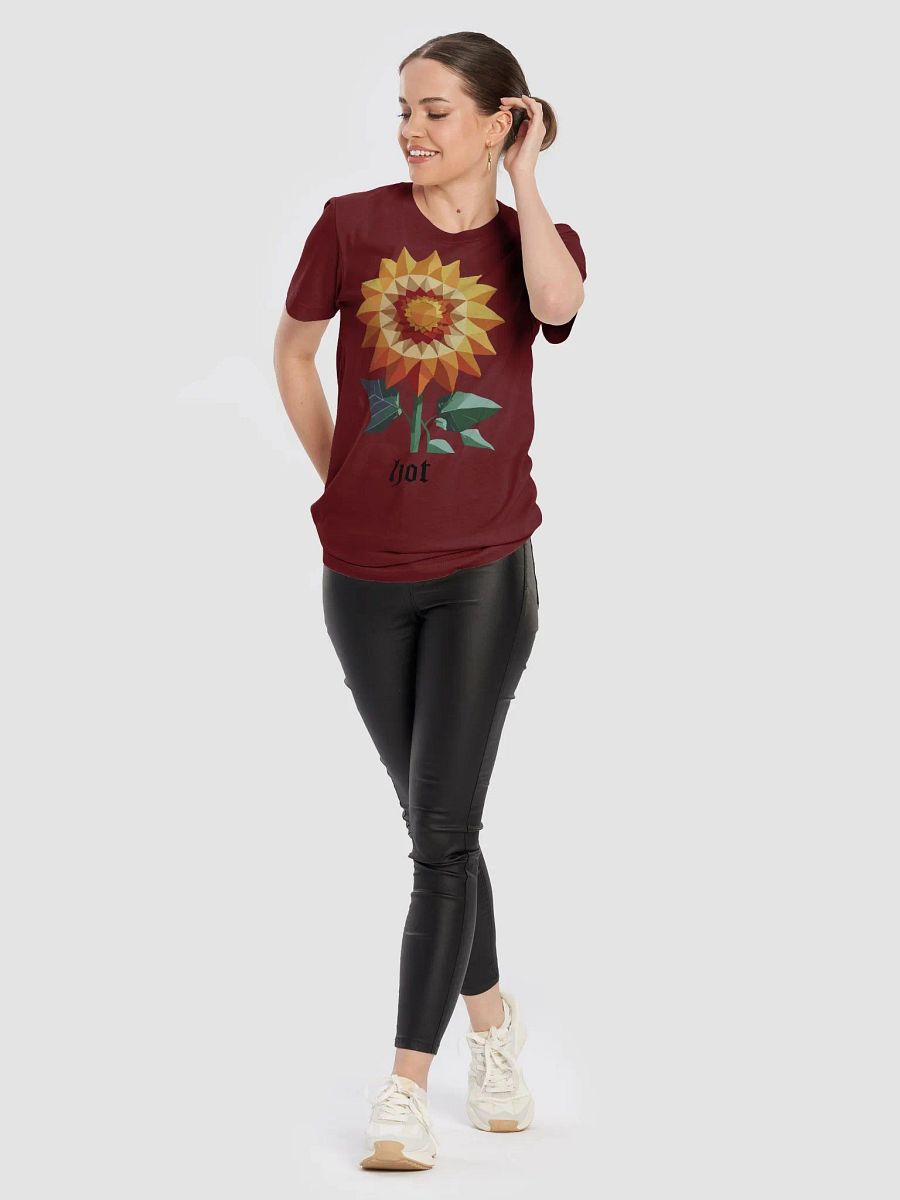 Hot Geometric Sunflower T-Shirt product image (101)