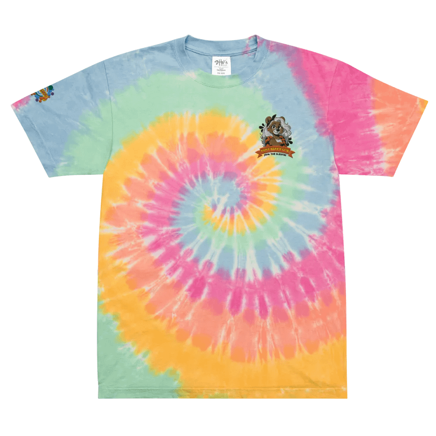Mama Bear's Tie-Dye Embroidered Tee product image (3)