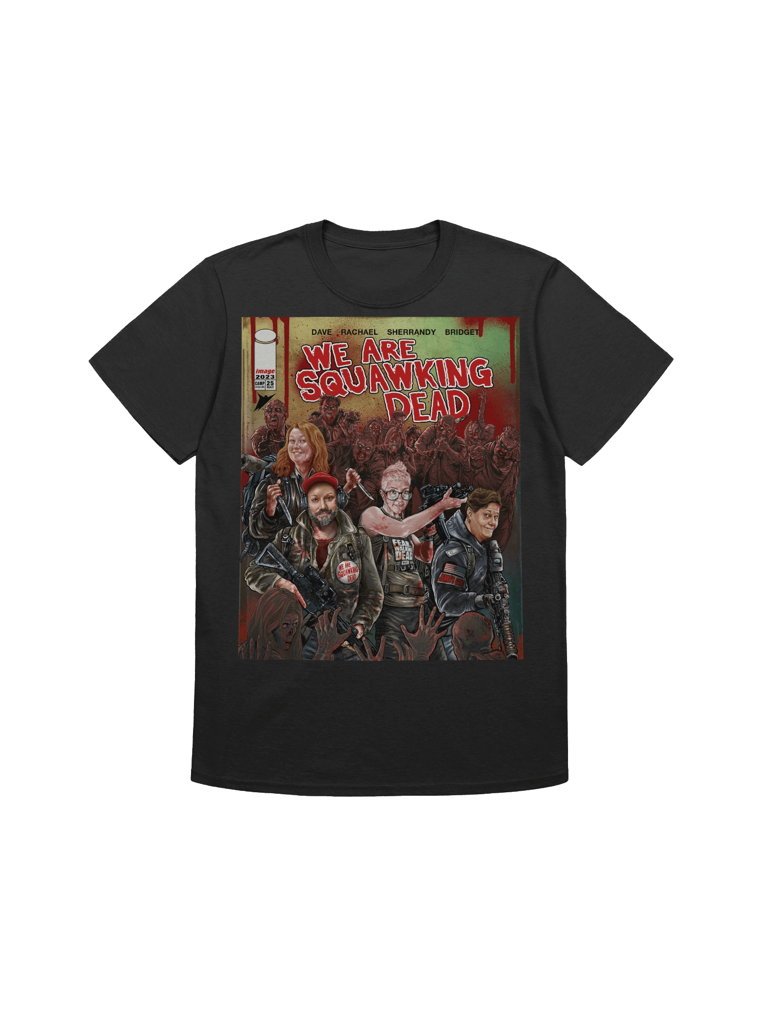 Kirk Manley Comic Book Art |Classic T-Shirt product image (1)