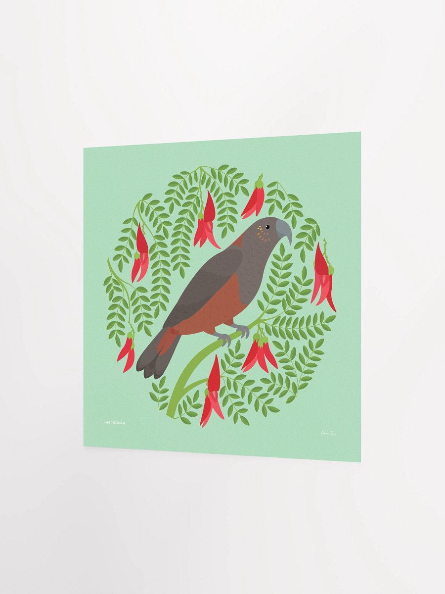 Kākā in Kākābeak Unframed Wall Art product image (6)