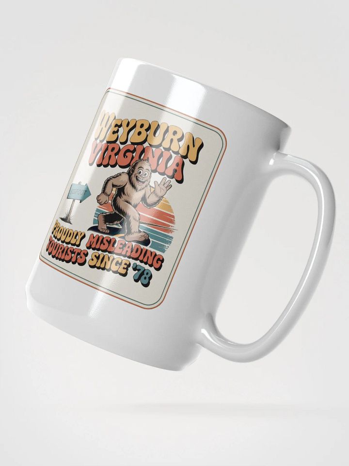 Weyburn Virginia Misleading Tourist Bigfoot Mug product image (2)