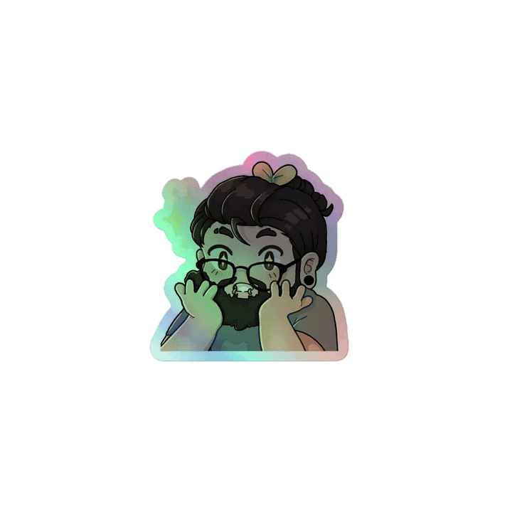 Yay Herb Holo Sticker product image (1)