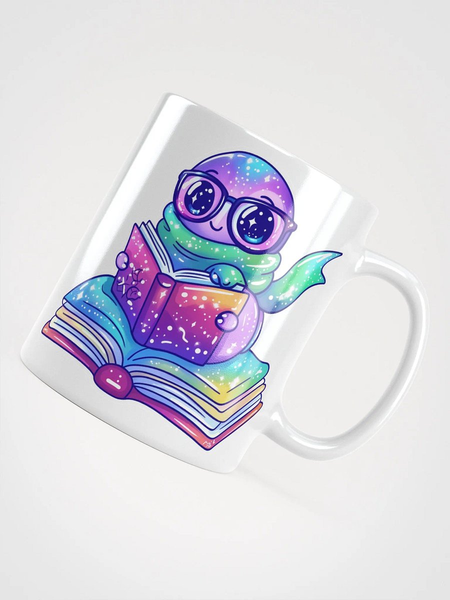 Bookworm Bliss White Mug product image (4)