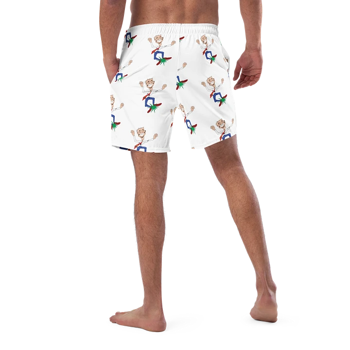 Glitchwave Paradise Swim Trunks product image (1)