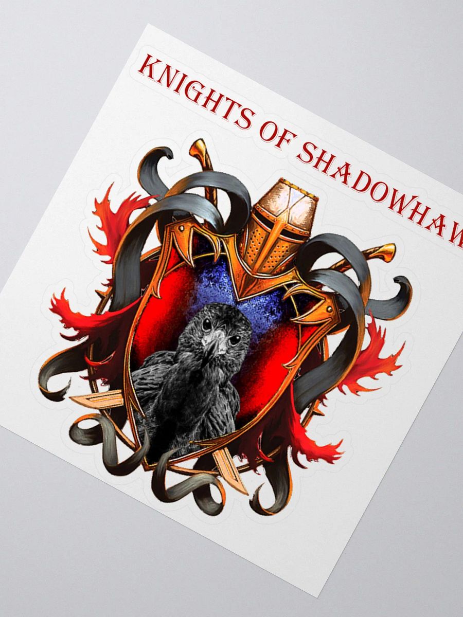 KoS - Kiss Cut Stickers with Crest and Name product image (2)