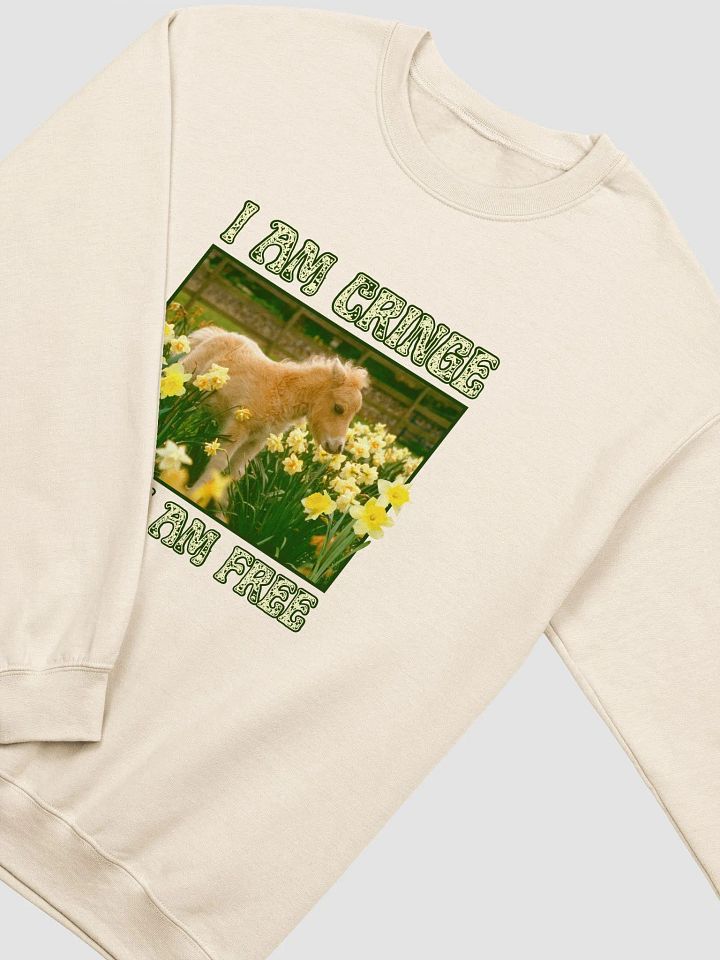 I AM CRINGE classic sweatshirt product image (2)