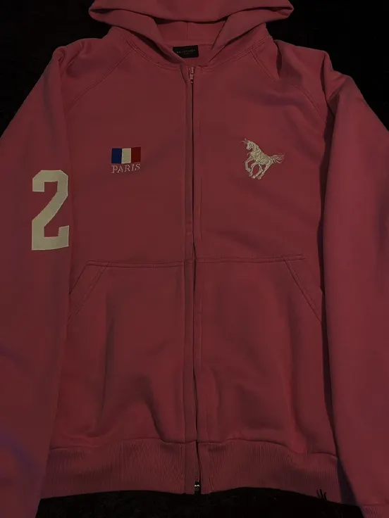 ❤️Balenciaga Pink Polo Zip-Up❤️ product image (2)
