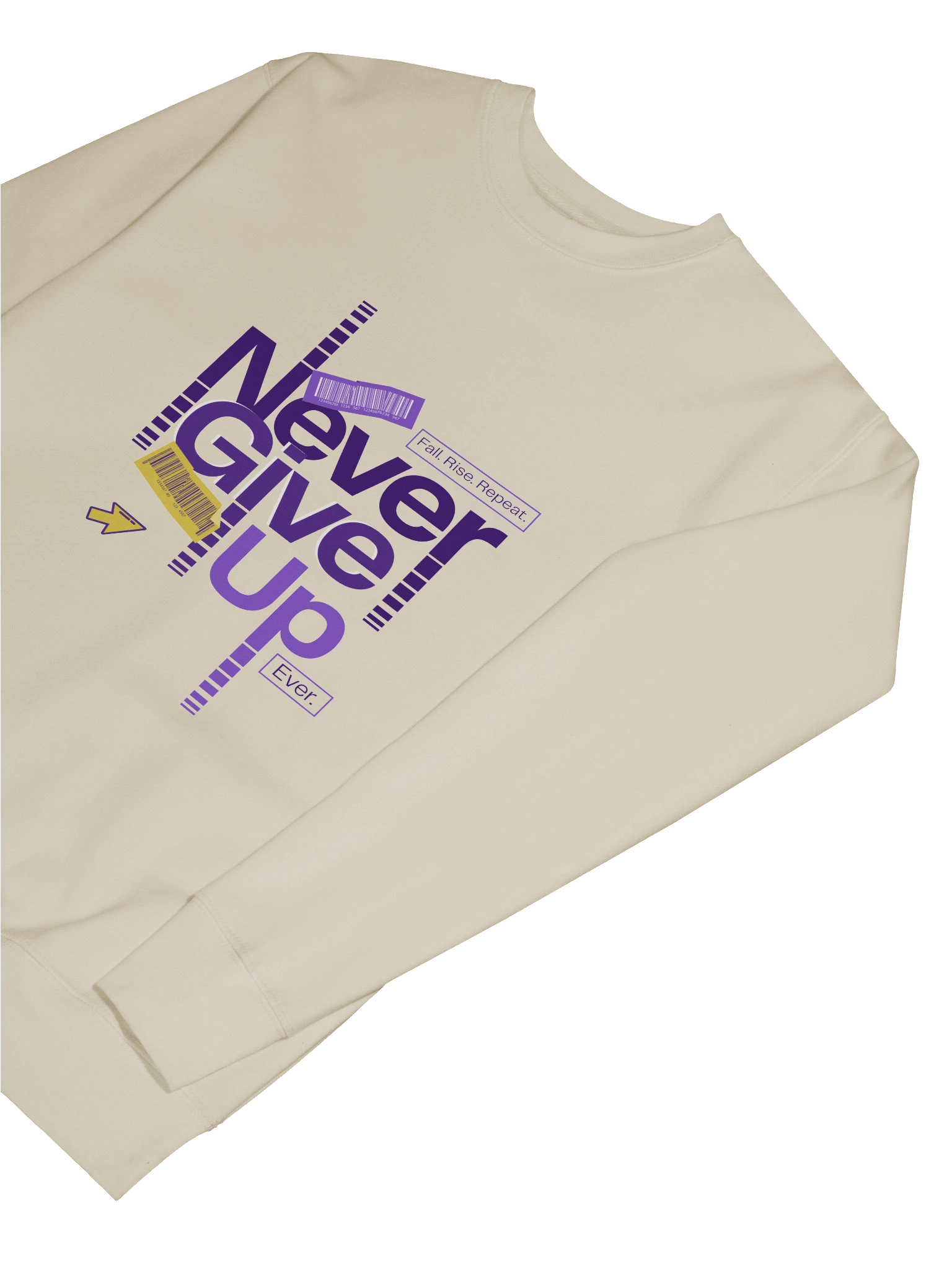Never Give Up Sweet Shirt product image (13)