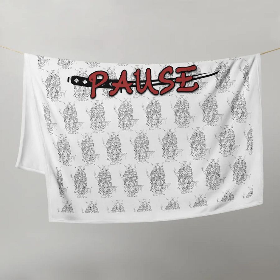 Pause Throw Blanket product image (9)