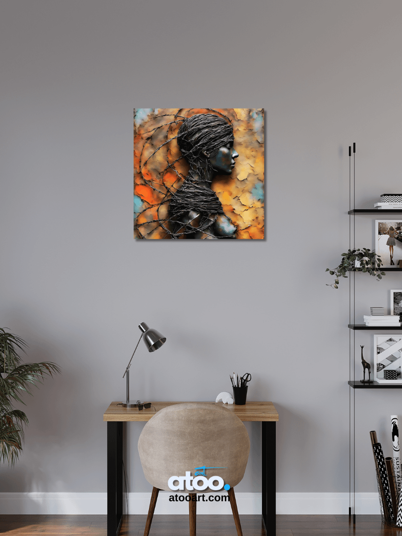 Be Free to Yourself | Let Yourself Go | Canvas Painting product image (6)