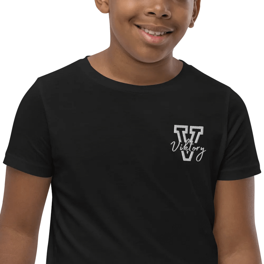 Kids Shirt Black (white logo) product image (9)