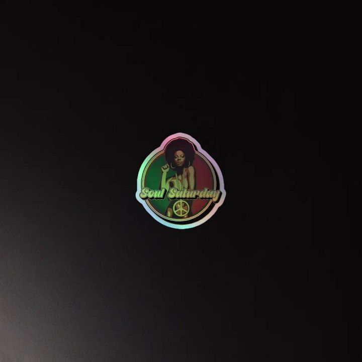 Soul Saturday Kiss-Cut Holographic Sticker Sheet! product image (4)