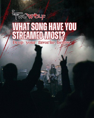 What song have you been spinning on repeat? 🎶 Drop your most-played Two Wolf track below and let’s see which riff rules the p...