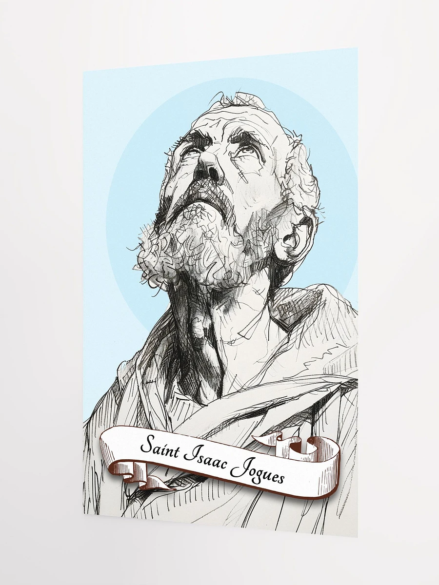Saint Isaac Jogues Patron Saint of North America, Native Americans, Ecologists, Geologists, Matte Poster product image (5)