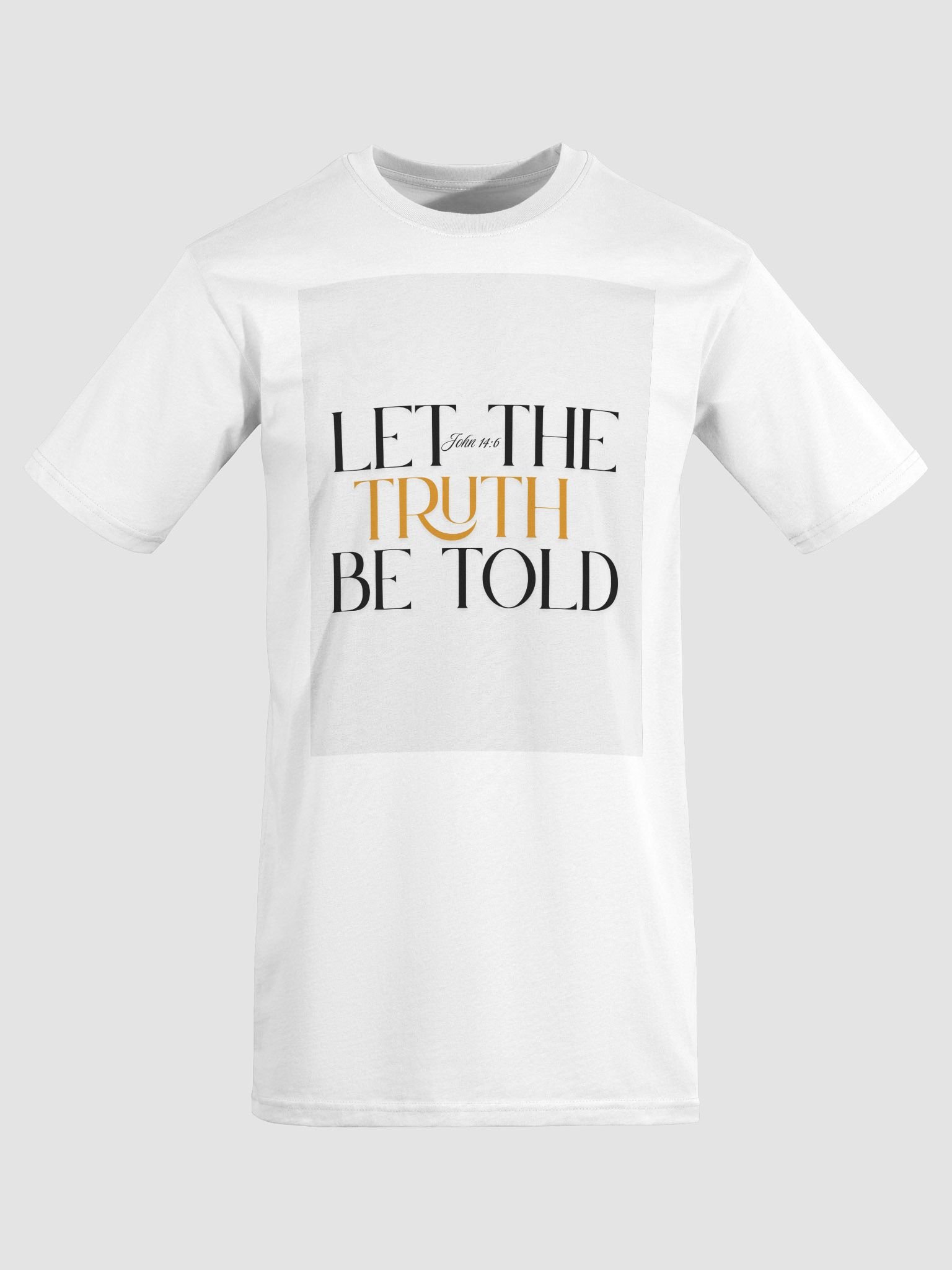 GOLD TRUTH TEE- WHITE product image (5)