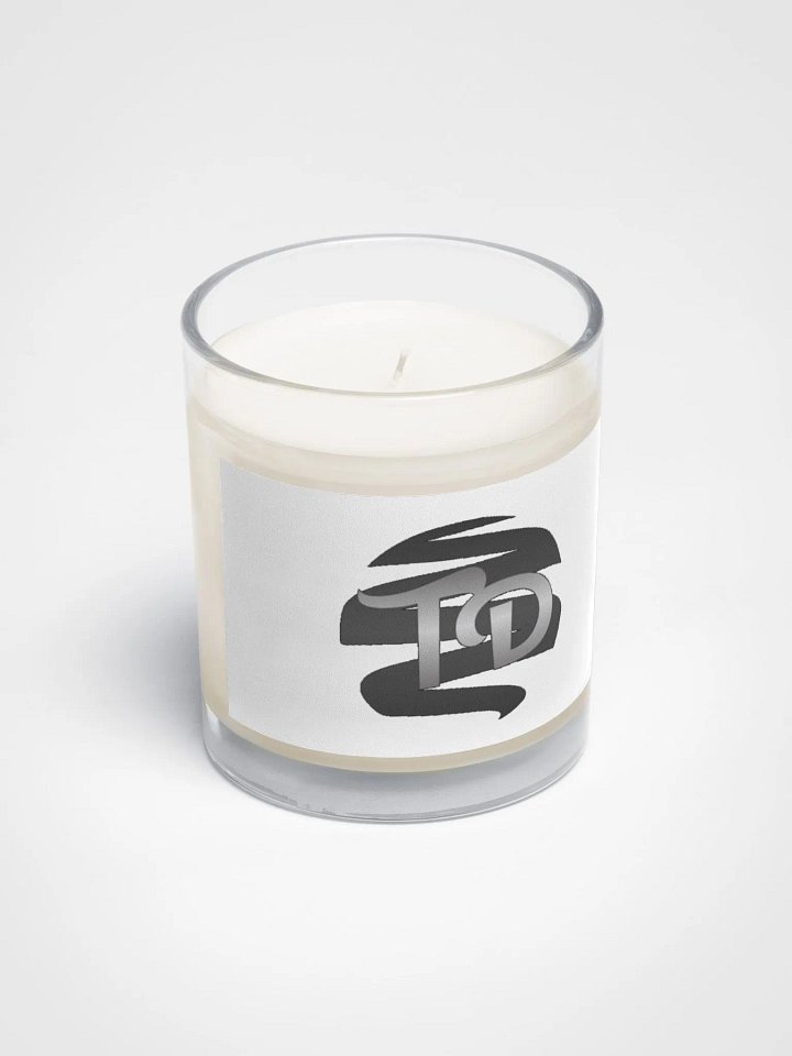 Bougie en cire de soja dans un pot en verre TD product image (2)