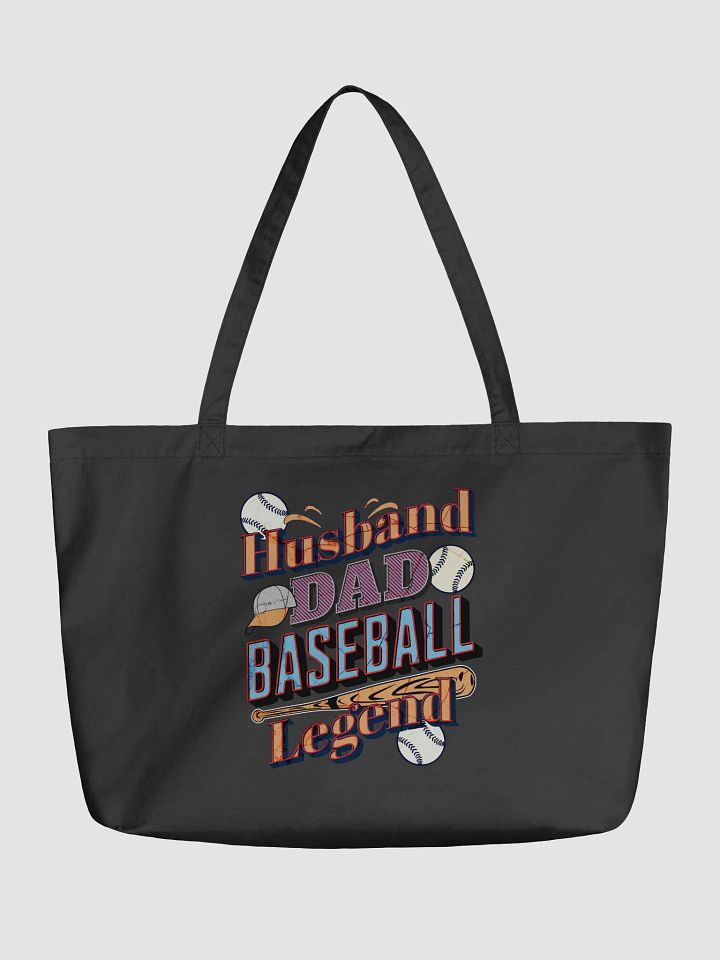 Husband Dad Baseball Legend Eco Tote product image (5)