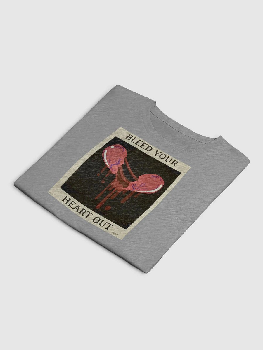 Bleed Your Heart Out Crop Top Front Only (Traditional) product image (4)