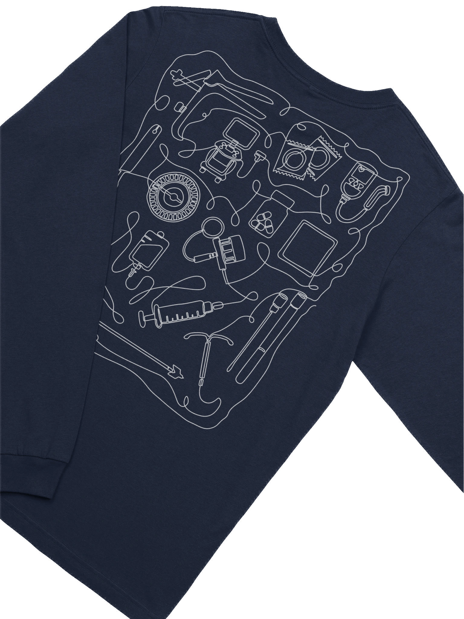 Service Line (OBGYN - Long Sleeved Tee) product image (4)
