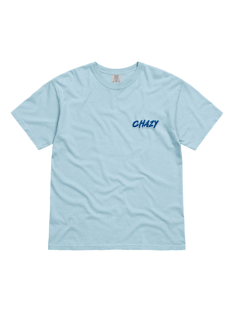 Limited Edition Embroidered Chazy blue T-shirt product image (2)