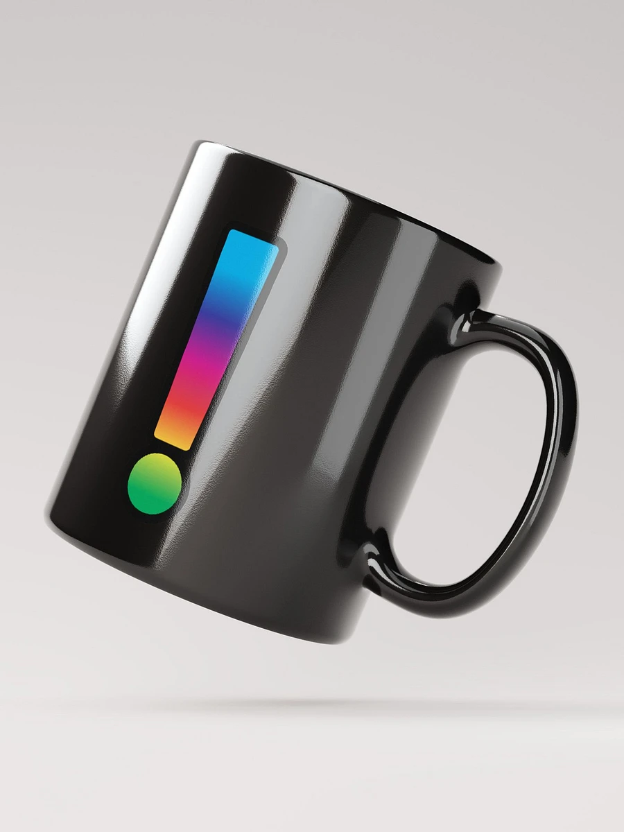 Excited Coffee Mug in Black product image (4)