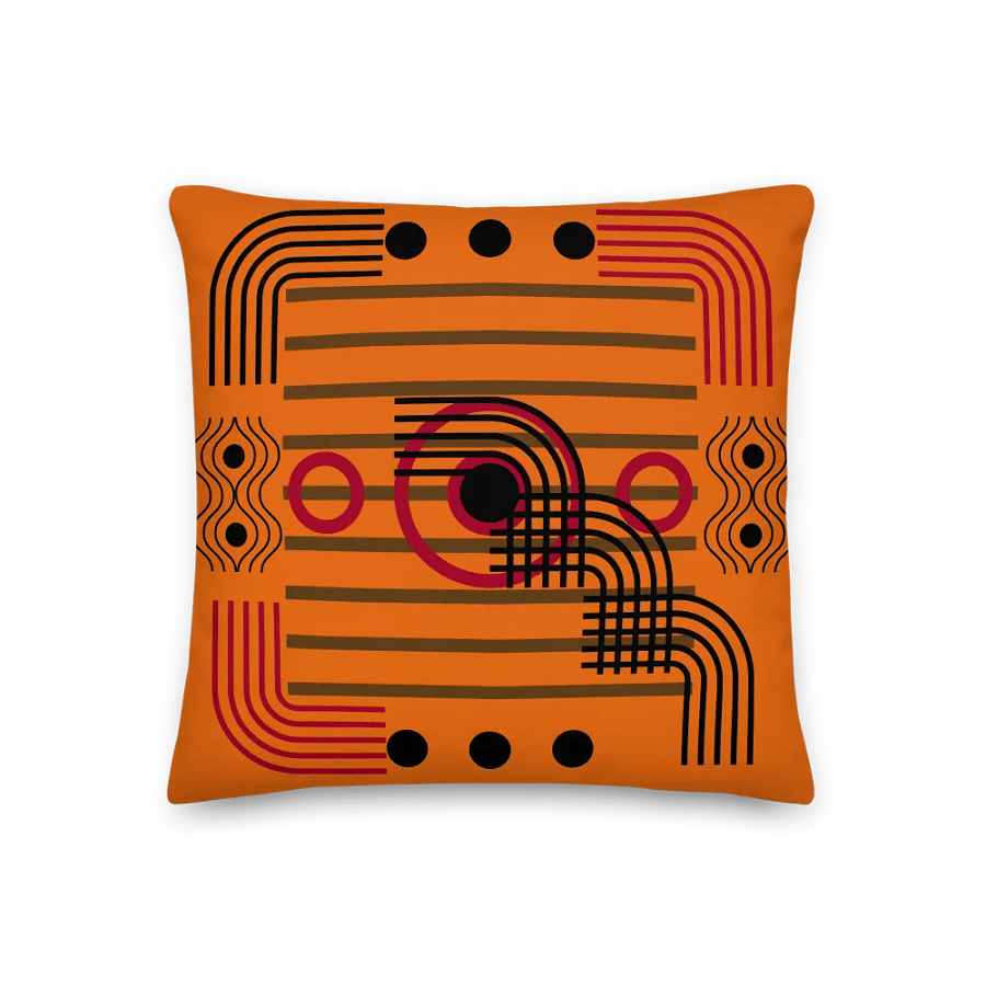 Geometric Harmony Premium Pillow product image (1)